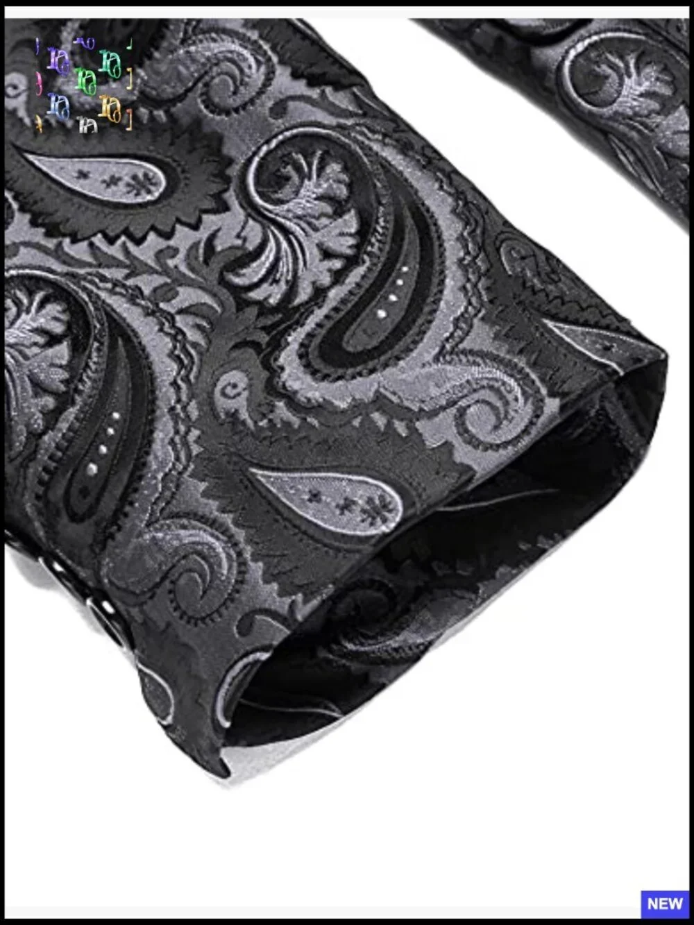 Floral Tuxedo Jacket Shawl Lapel Slim Fit Formal Blazer Prom Wedding Dinner